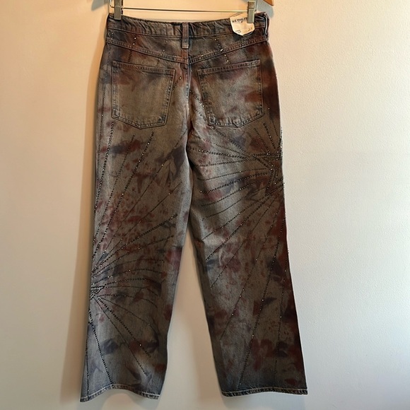 Free People Aurora Mid-Rise Straight Jeans Size 25 NWT - Picture 17 of 17